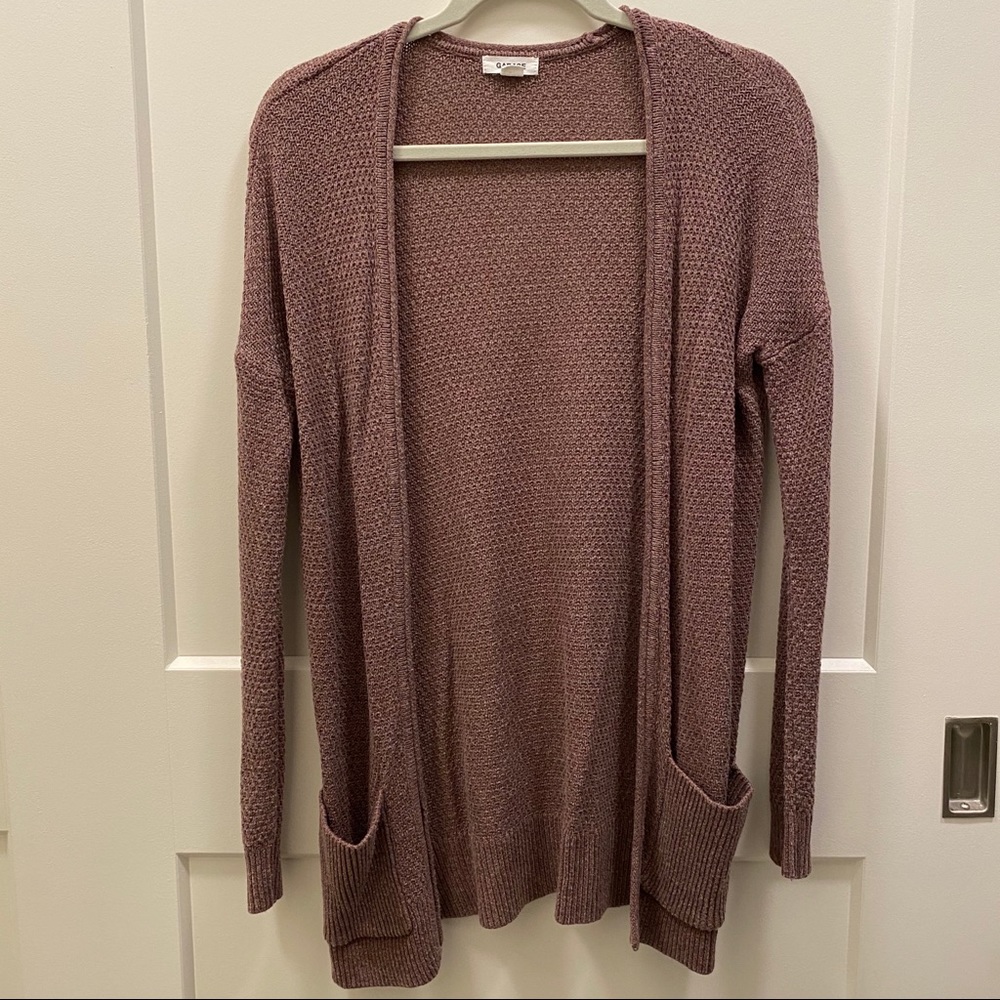 Garage Open Cardigan (XS-S / Mauve)